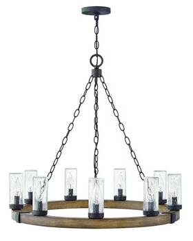Hinkley 640665292107 Sequoia Led Outdoor Chandelier From The Sawyer Collection