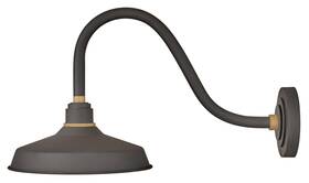 10342mr Hinkley Lighting 10342 Foundry 1 Light 14 Inch Tall Outdoor Wall - Museum Bronze /
