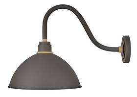 10645mr Hinkley Lighting Foundry Dome - 1 Light Medium Outdoor Gooseneck Barn