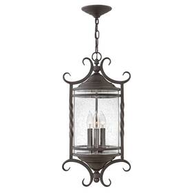 1147ol-cl Hinkley Lighting - Three Light Hanging Lantern Outdoor Casa