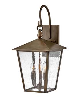 14065bu Hinkley Lighting 14065 Huntersfield 3 Light 23 Inch Tall Outdoor Wall - Bronze