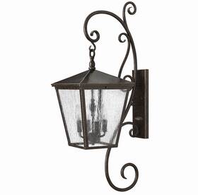1436rb Hinkley Lighting Trellis 4 Light Outdoor Lg Wall Mount Regency Bronze -