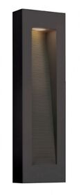Hinkley Lighting 1669bz-led Luna 2 Light Large Outdoor Wall Lantern In Modern Hinkley Lighting 1669bz-led Luna 2 Light Large Outdoor Wall Lantern In Modern