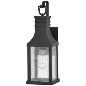 17460mb Hinkley Lighting Heritage Beacon Hill Outdoor Wall Light Museum Black