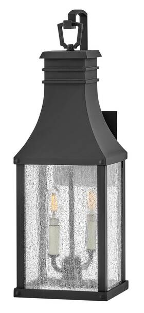 17464mb Hinkley Lighting 17464 Beacon Hill 2 Light 23 Inch Tall Heritage - Black
