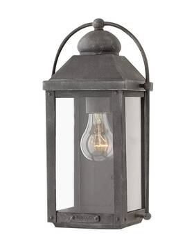 1850dz-ll Hinkley Lighting 1850-ll Anchorage 1 Light 13 Inch Tall Heritage - Aged Zinc 1850dz-ll Hinkley Lighting 1850-ll Anchorage 1 Light 13 Inch Tall Heritage - Aged Zinc