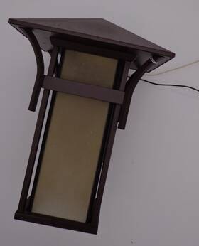 2574ar-ds Hinkley Lighting Harbor Medium 1-light Wall Outdoor Anchor Bronze By