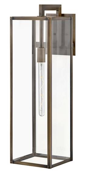 2598bu-ll Hinkley Lighting 2598-ll Max 31 Inch Tall Led Outdoor Wall Sconce - Bronze 2598bu-ll Hinkley Lighting 2598-ll Max 31 Inch Tall Led Outdoor Wall Sconce - Bronze