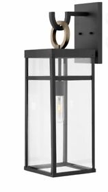 2805bk-ll Hinkley Lighting Open Air Porter Outdoor Wall Light Black