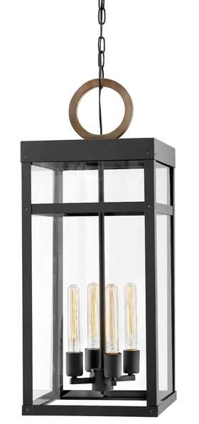 2808bk-ll Hinkley Lighting 2808-ll Porter 4 Light 12 Inch W Lisa Mcdennon Open - Black / 2808bk-ll Hinkley Lighting 2808-ll Porter 4 Light 12 Inch W Lisa Mcdennon Open - Black /