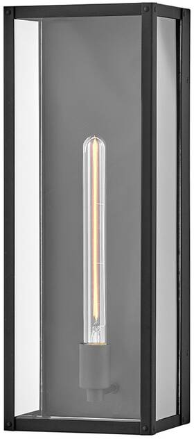 28854bk Hinkley Lighting 28854 Max 20 Inch Tall Led Outdoor Wall Sconce - Black
