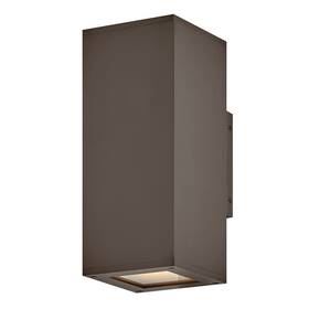 28914az-ll Hinkley Lighting - Tetra 14w 2 Led Small Outdoor Up/down Wall Lantern In 28914az-ll Hinkley Lighting - Tetra 14w 2 Led Small Outdoor Up/down Wall Lantern In