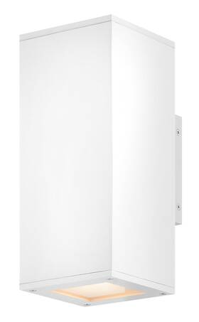 28914tw-ll Hinkley Lighting 28914-ll Tetra 2 Light 12 Inch Tall Led Wall Sconce - White