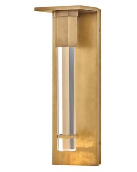 28934hb Hinkley Lighting 28934 Cecily 17 Inch Tall Led Outdoor Wall Sconce - Brass