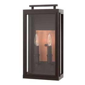2914oz-ll Hinkley Lighting - Sutcliffe 2 Light Medium Outdoor Wall Lantern In 2914oz-ll Hinkley Lighting - Sutcliffe 2 Light Medium Outdoor Wall Lantern In