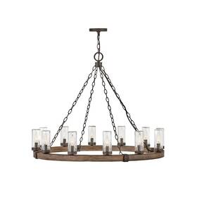 29207sq-ll Hinkley Lighting - 12 Light Outdoor Lantern Sawyer Large