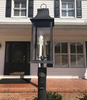 2931dz-ll Hinkley Lighting Adair - 3 Light Outdoor Post Top/pier Mount In