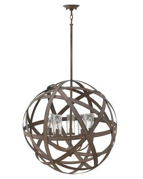 29705vi-lv Hinkley Lighting 29705-lv Carson 12v 17.5w 5 Light 27 Inch W Open Air - Grey