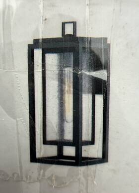1007bk Hinkley Lighting 640665100723 Republic Medium Outdoor Pier Mount Lantern Black