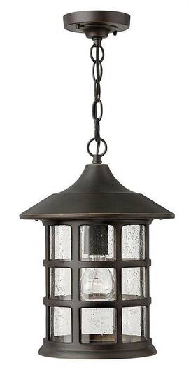 Hinkley Lighting 640665180206 - One Light Hanging Lantern Outdoor Freeport 14 Inch