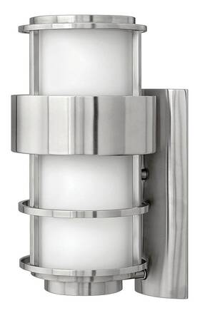 H1904 Hinkley Lighting 640665190496 16 Inch H 1 Light Outdoor Wall Sconce - Stainless Steel
