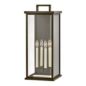Hinkley Lighting 640665200294 - Weymouth 4 Light Outdoor Double Extra Large Wall Mount
