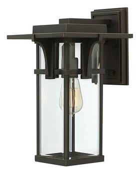 Hinkley Lighting 640665232400 2324 1 Light 15 Inch Tall Outdoor Lantern Wall - Bronze