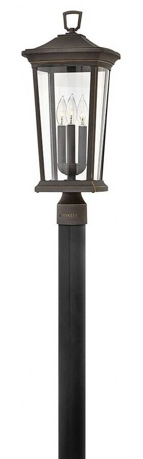 Hinkley Lighting 640665236101 - Bromley 3 Light Large Outdoor Post Top Or Pier Mount Hinkley Lighting 640665236101 - Bromley 3 Light Large Outdoor Post Top Or Pier Mount
