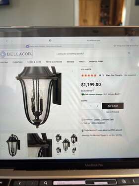 Hinkley Lighting 640665264906 Bolla Led 26 Inch Outdoor Wall Light