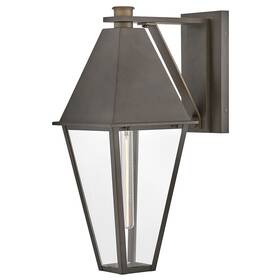 28869 Hinkley Lighting 640665921625 Endsley 25 Inch Tall Outdoor Wall Sconce - Blackened Brass