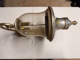 H1676 Hinkley Lighting Colonial Xl 3 Light Lantern Outdoor Wall Sconce - Bronze