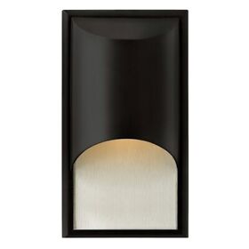 Hinkley Lighting Outdoor Cascade In Satin Black 1830sk-led Hinkley Lighting Outdoor Cascade In Satin Black 1830sk-led