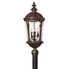 00640665189117 Hl.1891rk Hinkley Lighting Windsor Outdoor Post Light In River