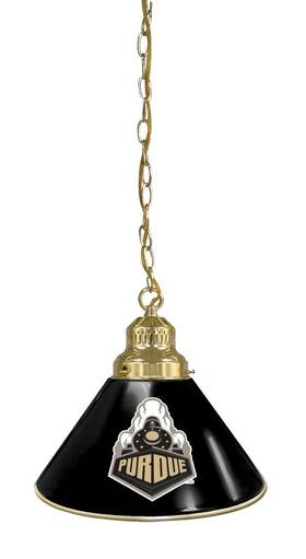 Bl1brpurdue Holland Bar Stool Ncaa Purdue University Single Shade Pendant Light - Brass