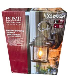 1002246554 Home Decorators Collection 1-light Bronze 12.75 In Wall Mount Lantern New 1002246554 Home Decorators Collection 1-light Bronze 12.75 In Wall Mount Lantern New