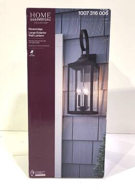 1007316006 Home Decorators Collection Havenridge Espresso Bronze Outdoor Wall Lantern Sconce New 1007316006 Home Decorators Collection Havenridge Espresso Bronze Outdoor Wall Lantern Sconce New