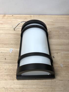 29800 Home Decorators Collection Mullen Oil Rubbed Bronze Led Outdoor Wall Light