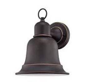 Home Decorators Collection 782042105300 Bell Shaped Wall Lantern - Oil Rubbed Bronze