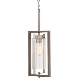 1003 Home Decorators Collection 785247225521 Antique Nickel 1-light Hanging Outdoor Lantern With Gray Wood 1003 Home Decorators Collection 785247225521 Antique Nickel 1-light Hanging Outdoor Lantern With Gray Wood