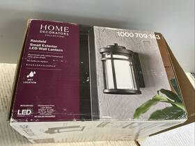 7971hdcgidi Home Decorators Collection Black Outdoor Led Wall Lantern Sconce 1000709143