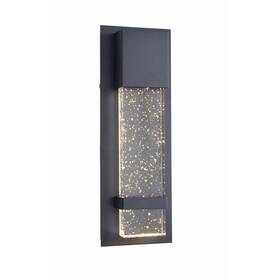Hdp98270 Home Decorators Collection Hdc 13.75 Inch 1-light Black Led Outdoor Wall Lantern Sconce Light