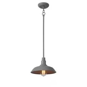 Hdp99210grn Home Decorators Collection Bell Ridge 10 Inch Outdoor Grey Mini Pendant