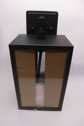Hm0801-13 Home Decorators Collection 2-light Metal Outdoor Wall Lamp Black 14 Inch Hm0801-13 Home Decorators Collection 2-light Metal Outdoor Wall Lamp Black 14 Inch