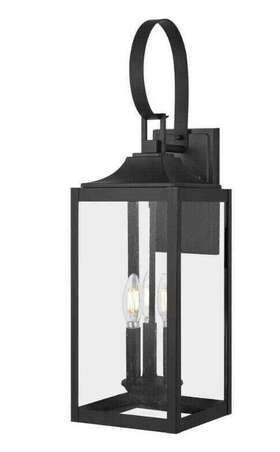 Ksz1603ax-01 Home Decorators Collection Ksz1603ax-01/mb Havenridge 23 Inch 3-light Matte Black Hardwired Outdoor Wall Lantern Sconce Ksz1603ax-01 Home Decorators Collection Ksz1603ax-01/mb Havenridge 23 Inch 3-light Matte Black Hardwired Outdoor Wall Lantern Sconce