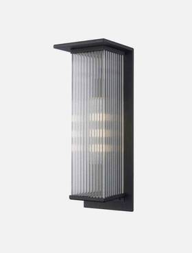 Rs2207026gd Home Decorators Collection Jardine 20 Inch 1-light Black Modern Outdoor Wall Light With Glass Rs2207026gd Home Decorators Collection Jardine 20 Inch 1-light Black Modern Outdoor Wall Light With Glass
