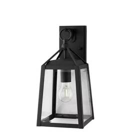 W-09905 Home Decorators Collection Blakeley 14.88 Inch Transitional 1-light Black Outdoor