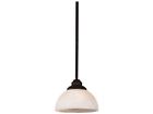 91418bndm Home Mini-pendant Oslo Maple Kenroy Dark Nickel Brushed
