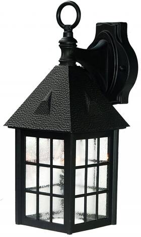 Homeroots 700513134505 Matte Black House Shaped Wall Light Homeroots 700513134505 Matte Black House Shaped Wall Light