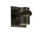 304903-07 Hubbardton Smoke Sconce 60 Wall Watt 1 5-9 Forge Dark Light Outdoor