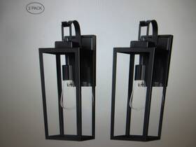 2f15151-11 Hukoro Foothill 18 Inch 1-light Matte Black Outdoor Wall Lantern Sconce 2pk 2f15151-11 Hukoro Foothill 18 Inch 1-light Matte Black Outdoor Wall Lantern Sconce 2pk